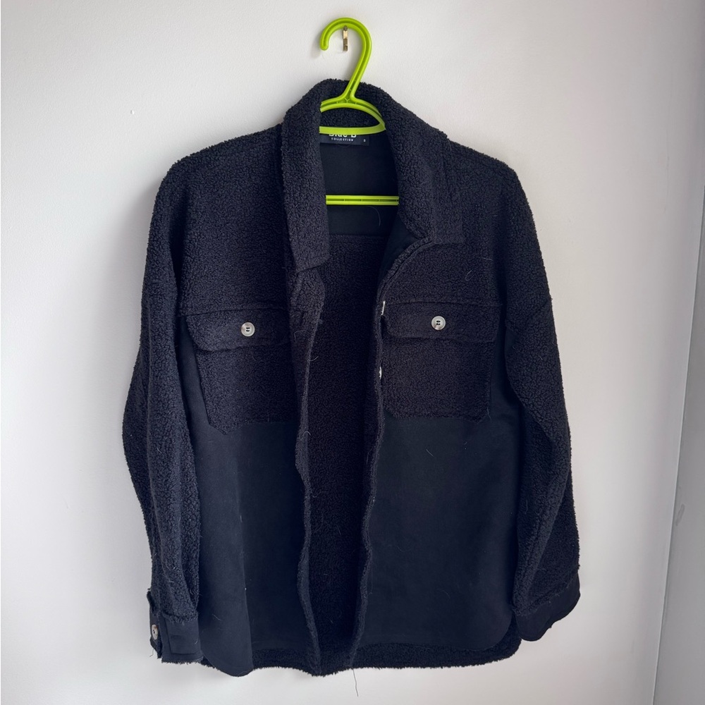 Women’s Black Teddy Jacket